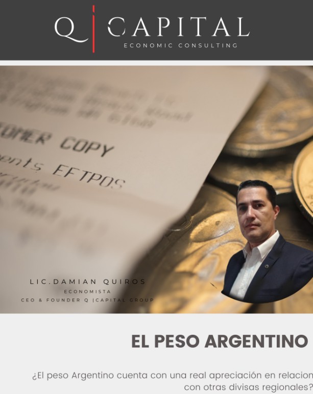 ¿Como se encuentra el Peso Argentino en relacón a menedas de la región?