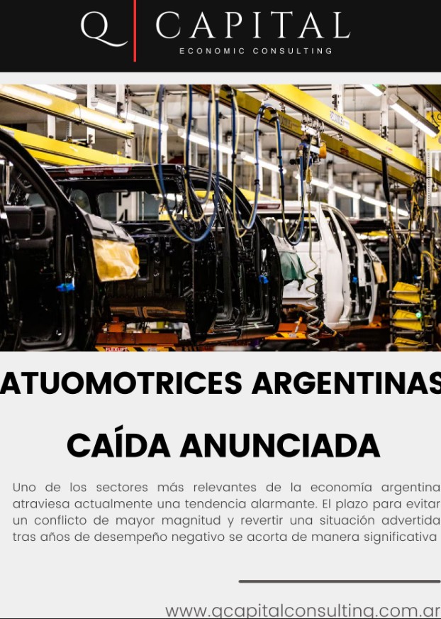 Crisis Anunciada - Sector Automotriz