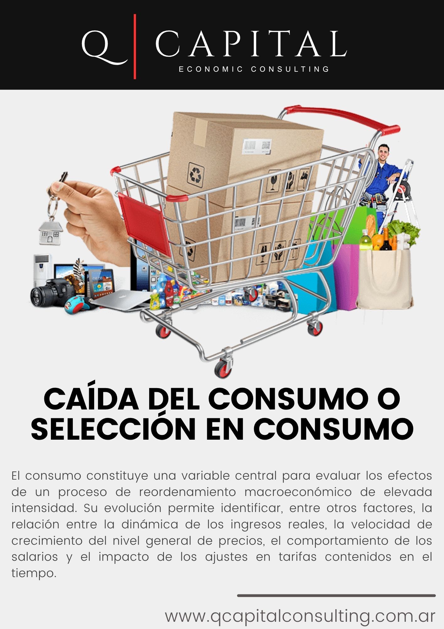 Caída de Consumo o Selección de Consumo