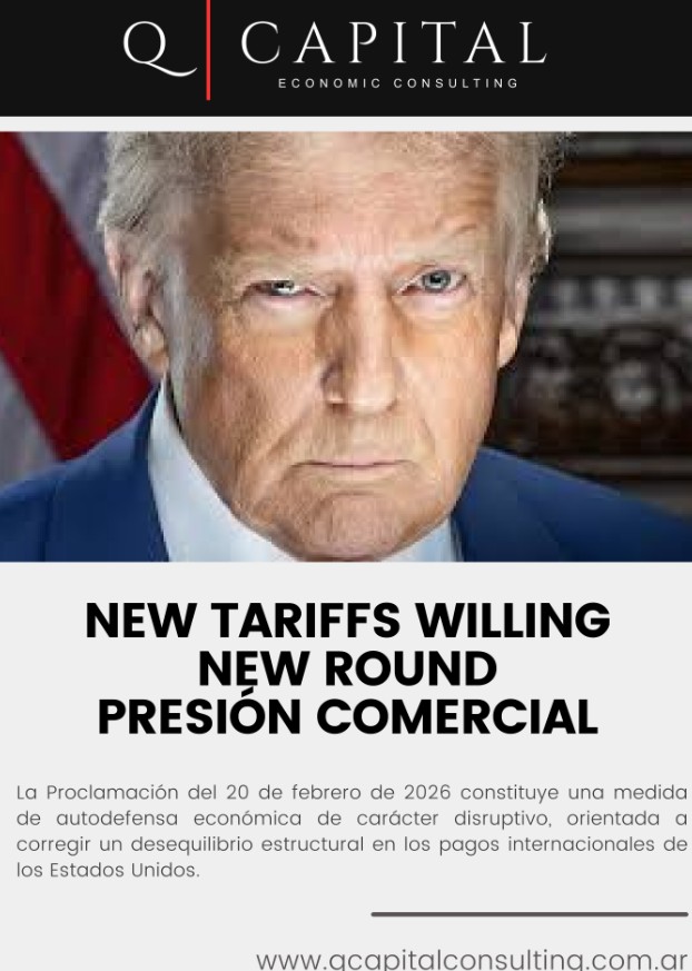 ▪️ New tariffs willing