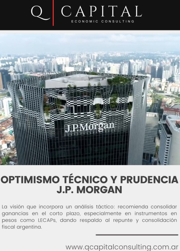 Optimismo técnico y prudencia - J.P.Morgan